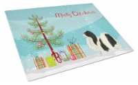 Carolines Treasures CK3548LCB Japanese Chin Christmas Tree Glass Cutting Board