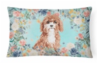 Carolines Treasures  CK3428PW1216 Cavapoo Canvas Fabric Decorative Pillow