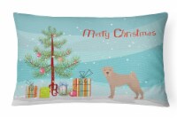 Carolines Treasures CK3485PW1216 Shar Pei Christmas Tree Canvas Fabric Decorati