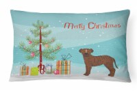 Carolines Treasures  CK3809PW1216 Bullboxer Christmas Tree Canvas Fabric Decorat