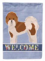 Carolines Treasures CK3759GF Mal-Shi Welcome Flag Garden Size