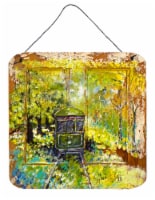 Carolines Treasures MW1326DS66 Streetcar End of the Line Wall or Door Hanging P