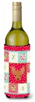 Carolines Treasures  CK5234LITERK Russian Tor Terrier Love Wine Bottle Hugger, R