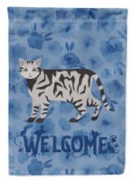 Carolines Treasures  CK4884CHF European Shorthair #2 Cat Welcome Flag Canvas Hou