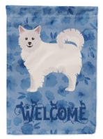 Carolines Treasures CK6003CHF Italian Spitz Welcome House Flag