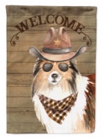 Carolines Treasures CK6360CHF Sheltie Shetland Sheepdog #2 Country Dog House Fl