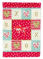 Carolines Treasures CK5472GF Comet Goldfish Love Garden Flag, Red
