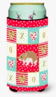 Carolines Treasures  CK5445TBC Turkish Hamster Love Tall Boy Hugger, Red