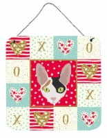 Carolines Treasures  CK5107DS66 Cornish Rex Cat Love Wall or Door Hanging Prints