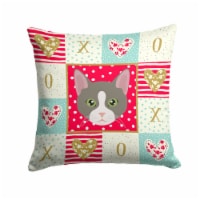 Carolines Treasures  CK5092PW1414 Brazilian Shorthair Cat Love Fabric Decorative