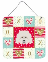 Carolines Treasures  CK5186DS66 Bolognese Love Wall or Door Hanging Prints, Red