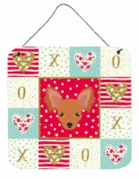 Carolines Treasures  CK5234DS66 Russian Tor Terrier Love Wall or Door Hanging Pr
