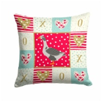 Carolines Treasures  CK5322PW1414 West of England Goose Love Fabric Decorative P