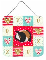 Carolines Treasures  CK5433DS66 Sheba Guinea Pig Love Wall or Door Hanging Print