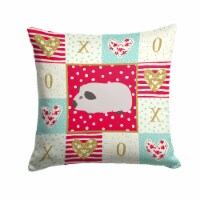Carolines Treasures  CK5429PW1414 Himalayan Guinea Pig Love Fabric Decorative Pi