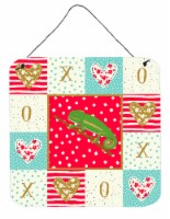 Carolines Treasures  CK5531DS66 Chameleon Wall or Door Hanging Prints, Red