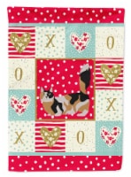 Carolines Treasures CK5652GF 11 x 0.01 x 15 in. Munchkin No.3 Cat Love Garden Flag