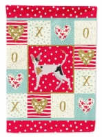 Carolines Treasures CK5592CHF 28 x 0.01 x 40 in. Cornish Rex Cat Love Canvas House Flag