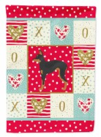 Carolines Treasures CK5889GF 11 x 0.01 x 15 in. Russian Tor Terrier Love Garden Flag
