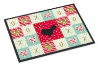 Carolines Treasures  CK5266JMAT Naked Neck Chicken Love Indoor or Outdoor Mat 24