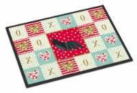 Carolines Treasures  CK5260MAT Sumatra Chicken Love Indoor or Outdoor Mat 18x27,