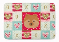 Carolines Treasures  CK5201RUG German Spitz Love Machine Washable Memory Foam Ma