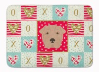 Carolines Treasures  CK5237RUG Shar Pei Love Machine Washable Memory Foam Mat, R