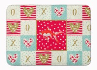 Carolines Treasures  CK5472RUG Comet Goldfish Love Machine Washable Memory Foam