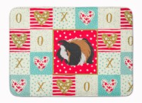 Carolines Treasures  CK5433RUG Sheba Guinea Pig Love Machine Washable Memory Foa
