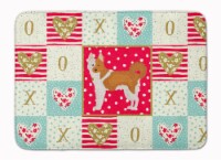 Carolines Treasures  CK5869RUG Nordic Spitz Love Machine Washable Memory Foam Ma