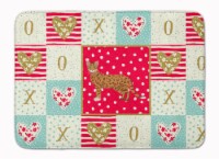 Carolines Treasures  CK5580RUG Cheetoh #1 Cat Love Machine Washable Memory Foam
