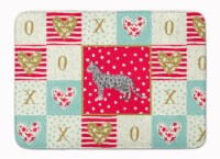 Carolines Treasures  CK5581RUG Cheetoh #2 Cat Love Machine Washable Memory Foam