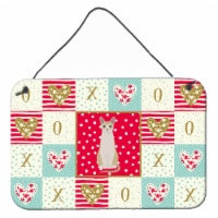 Carolines Treasures  CK5790DS812 Singapura #2 Cat Love Wall or Door Hanging Prin