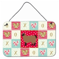 Carolines Treasures  CK5670DS812 Owyhee Bob #2 Cat Love Wall or Door Hanging Pri