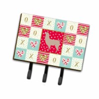 Carolines Treasures CK5343TH68 6 x 2 x 9 in. Llama Love Leash or Key Holder
