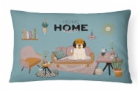 Petit Basset Griffon Vendeen Sweet Home Canvas Fabric Decorative Pillow