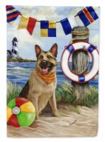 Carolines Treasures PPP3099GF German Shepherd Life Saver Flag Garden Size