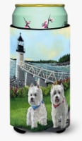 Carolines Treasures PPP3230TBC Westie Schooner & Annie Tall Boy Hugger