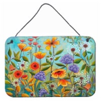 Carolines Treasures  PPD3016DS812 Fresh Air Flowers Wall or Door Hanging Prints