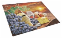 Carolines Treasures PRS4029LCB Chianti, Pears, Wine and Cheese Glass Cutting B