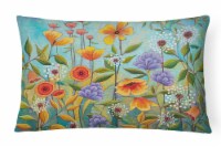 Carolines Treasures  PPD3016PW1216 Fresh Air Flowers Canvas Fabric Decorative Pi