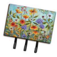 Carolines Treasures PPD3016TH68 6 x 2 x 9 in. Fresh Air Flowers Leash or Key Holder