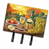 Carolines Treasures PRS4027TH68 6 x 2 x 9 in. Soave, Apple, Wine & Cheese Leash or Key Holder
