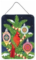 Carolines Treasures PRS4018DS1216 Cardinal's Christmas Dinner Wall or Door Hang
