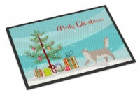 Chantilly Tiffany Cat Merry Christmas Indoor or Outdoor Mat 18x27