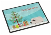 Carolines Treasures CK4441JMAT Himalayan Guinea Pig Merry Christmas Doormat 24x
