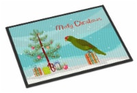 Carolines Treasures CK4496JMAT Amazon Parrot Merry Christmas Doormat 24x36
