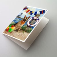 German Shepherd Life Saver Greeting Cards and Envelopes Pack of 8