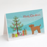 Shi Chi Christmas Tree Greeting Cards and Envelopes Pack of 8