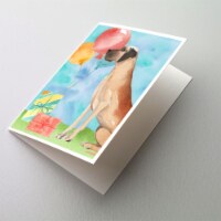 Great Dane Dog Halloween Greeting Cards 5 x 7 inches Set of 25 